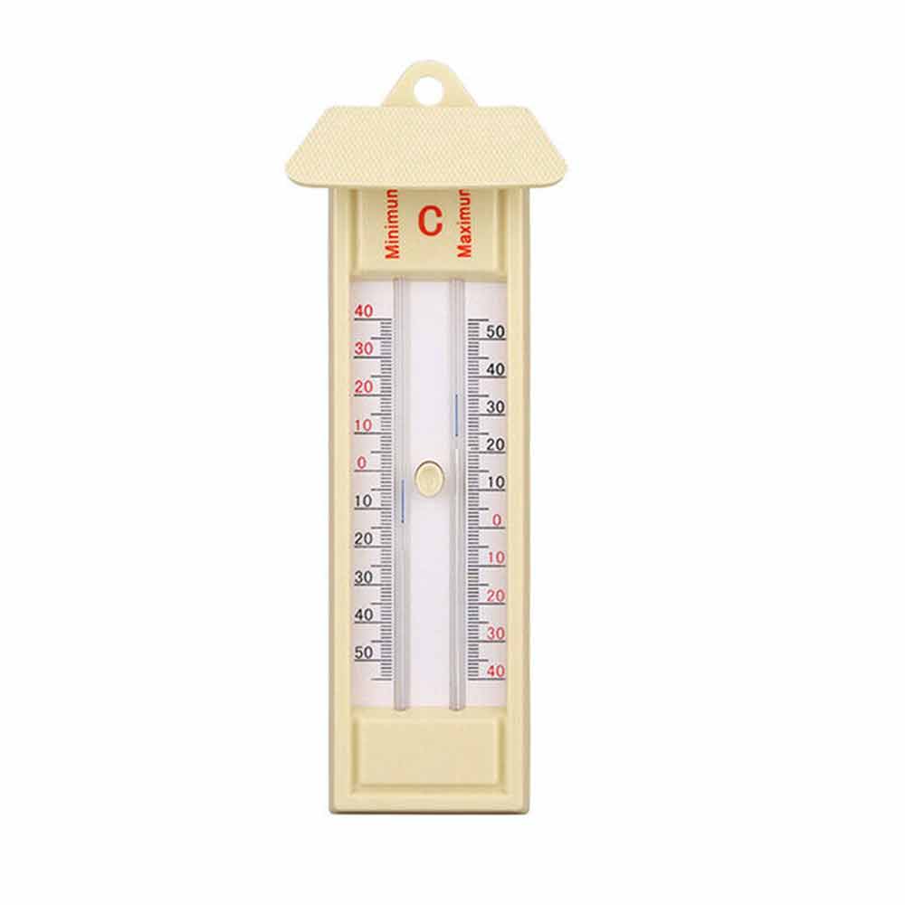 -40 to 50℃ Greenhouse Max-Min Press Thermometer Home Temperature Monitor Tool