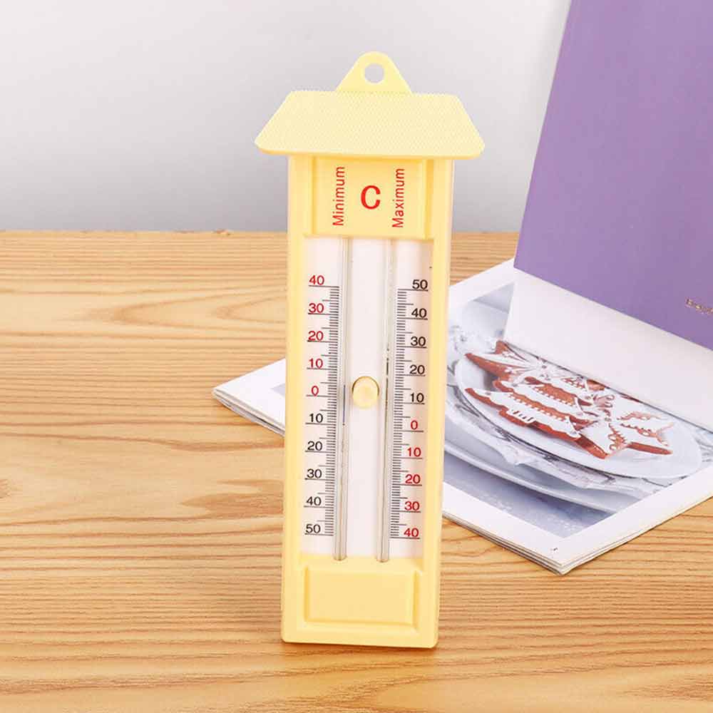 -40 to 50℃ Greenhouse Max-Min Press Thermometer Home Temperature Monitor Tool