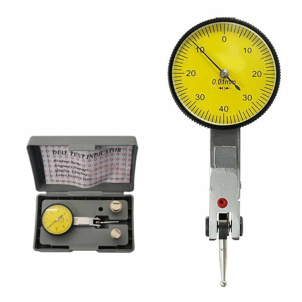 0.01mm Dial Test Indicator DTI Gauge Magnetic Metric Precision Gauge No stand